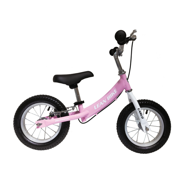 CARLO līdzsvara velosipēds, gaiši rozā