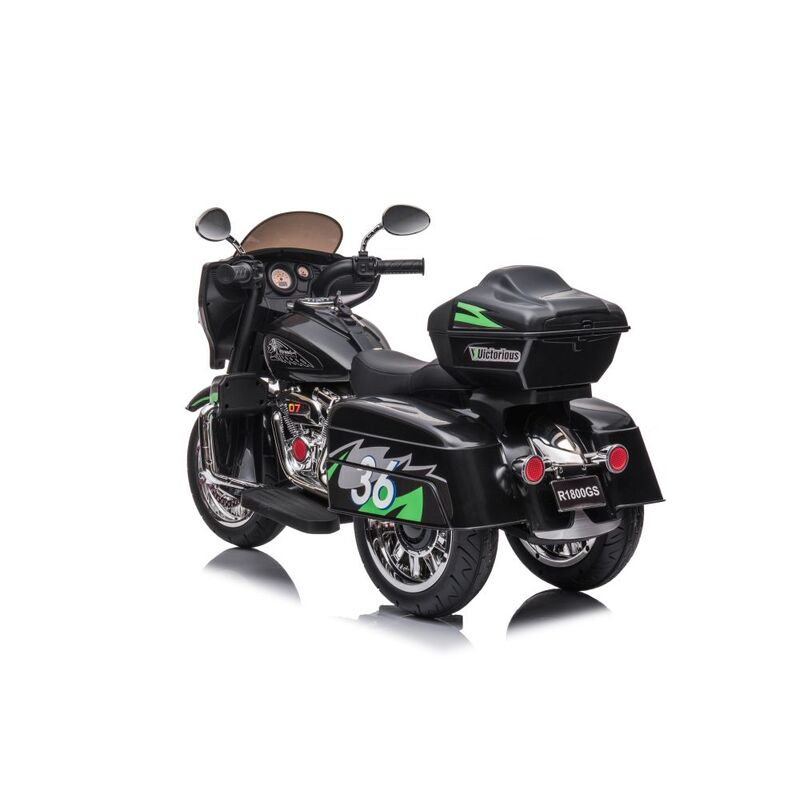 Goldwing NEL-R1800GS trīsriteņu elektriskais motocikls, melns