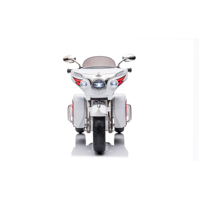 Goldwing NEL-R1800GS trīsriteņu elektriskais motocikls, balts