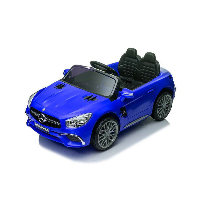 Vienvietīgs elektromobilis Mercedes SL65 LCD, lakots zilā krāsā