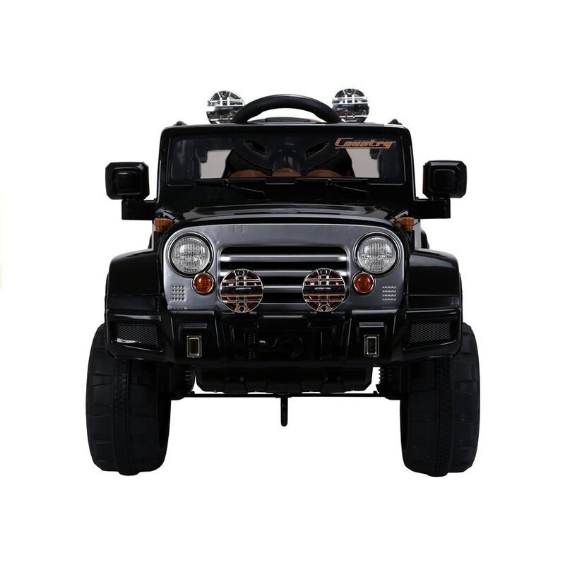 Bērnu vienvietīgs elektromobilis "Jeep JJ245", melns