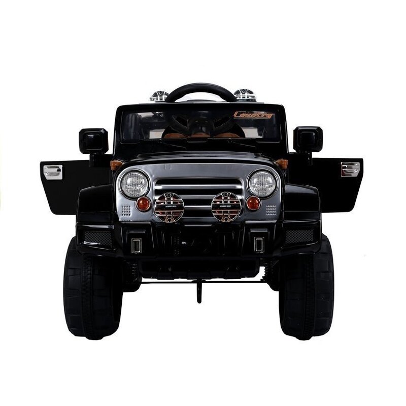Bērnu vienvietīgs elektromobilis "Jeep JJ245", melns
