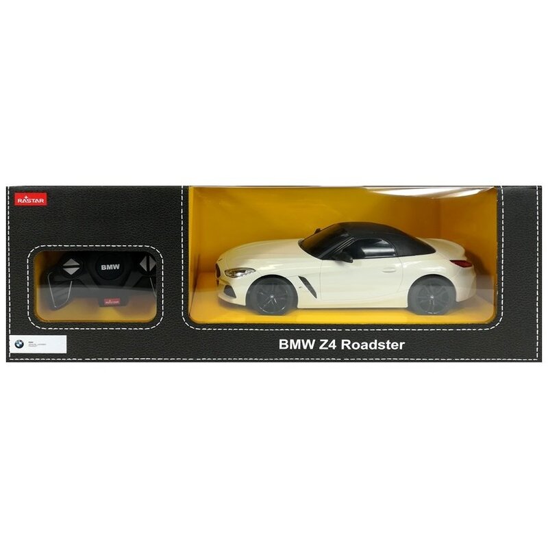 Tālvadības automašīna BMW Z4 Roadster, 1:18, balta