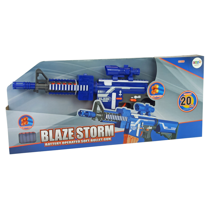 Liels bērnu ierocis „Blaze Storm Super R-Speed“