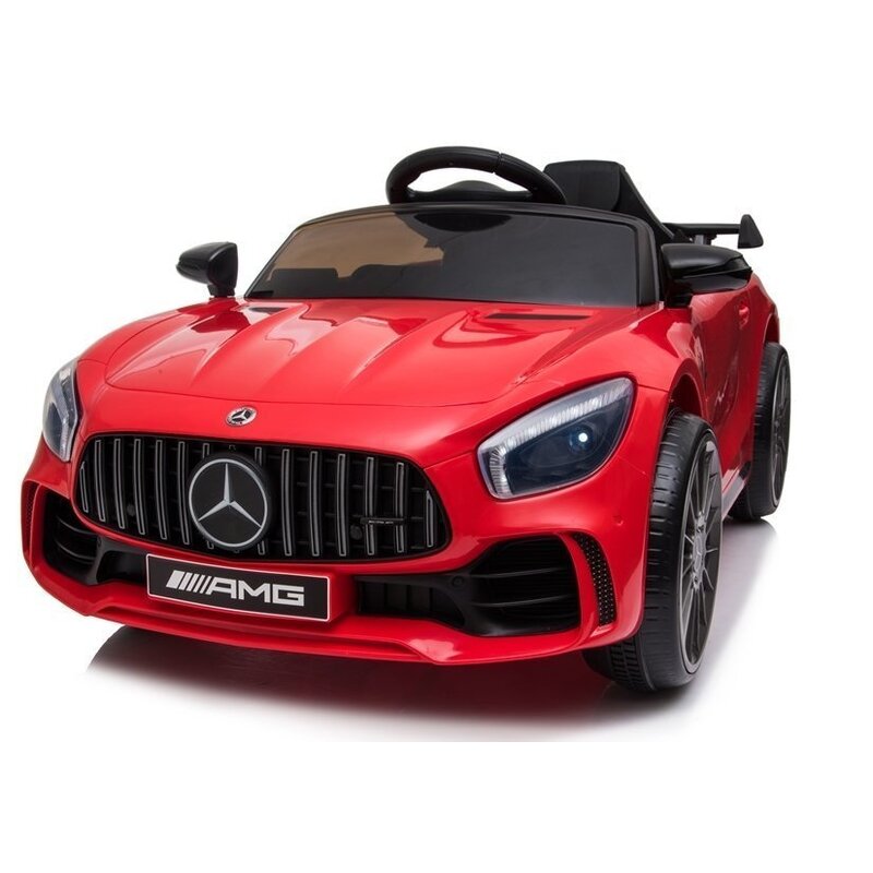 Mercedes GT R akumulatora automobilis, sarkans