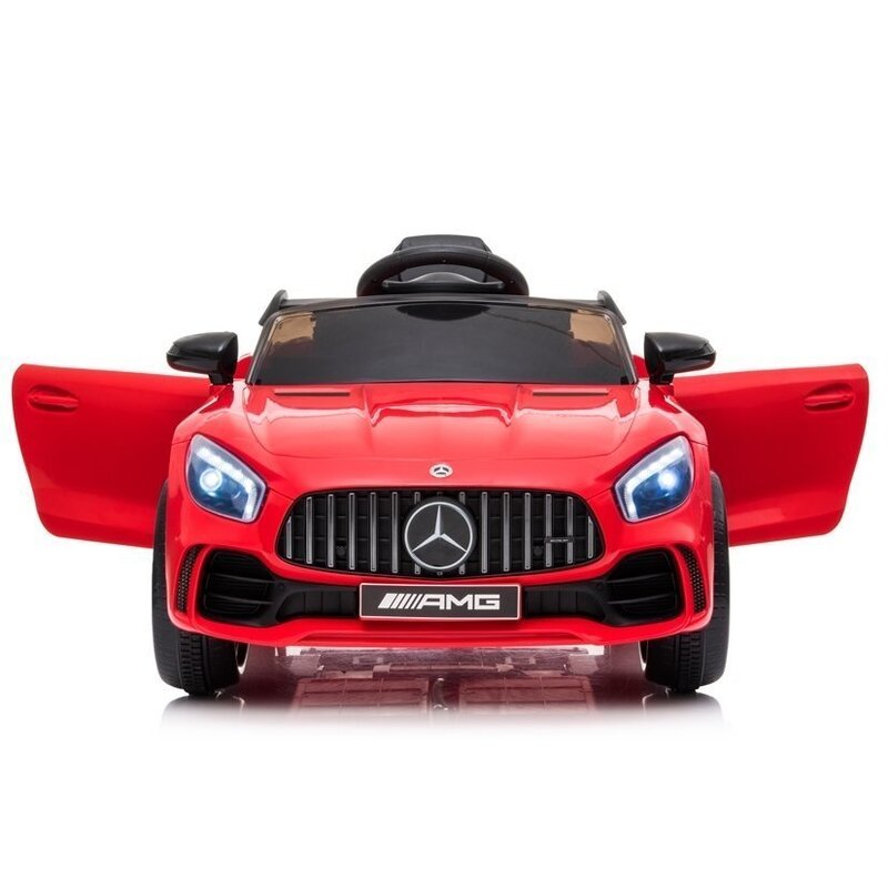 Mercedes GT R akumulatora automobilis, sarkans