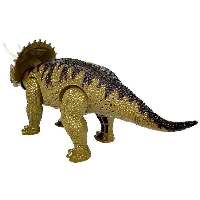 Rotaļlietu dinozaurs "Triceratopss", zaļš