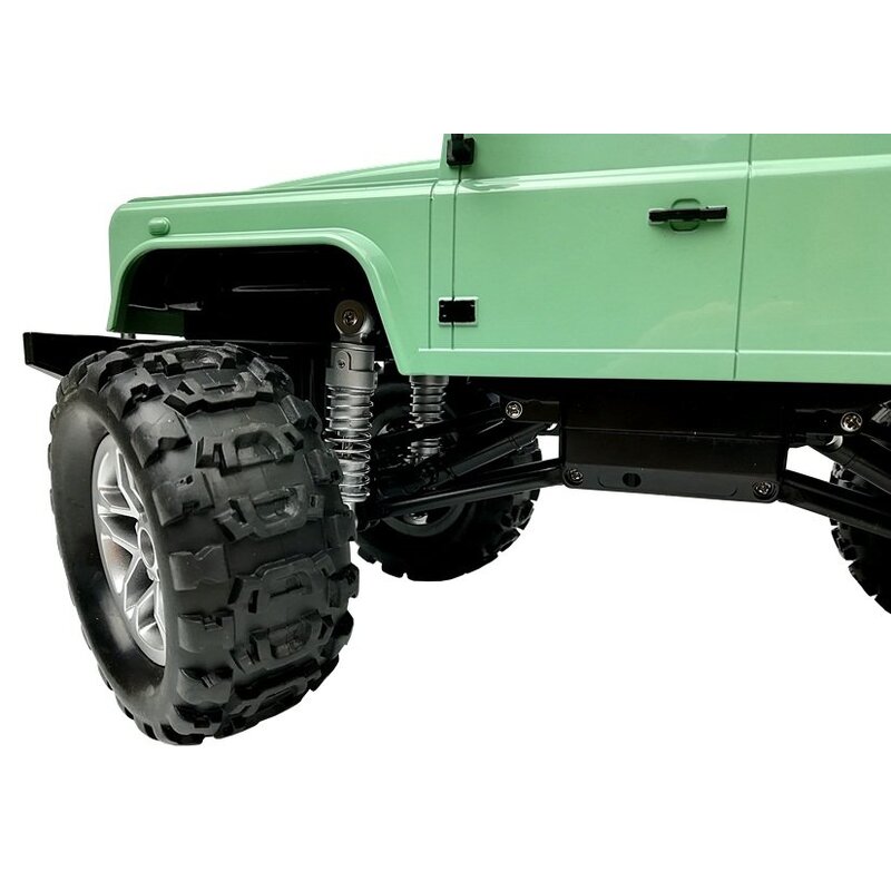 Tālvadības automašīna "Land Rover", zaļa