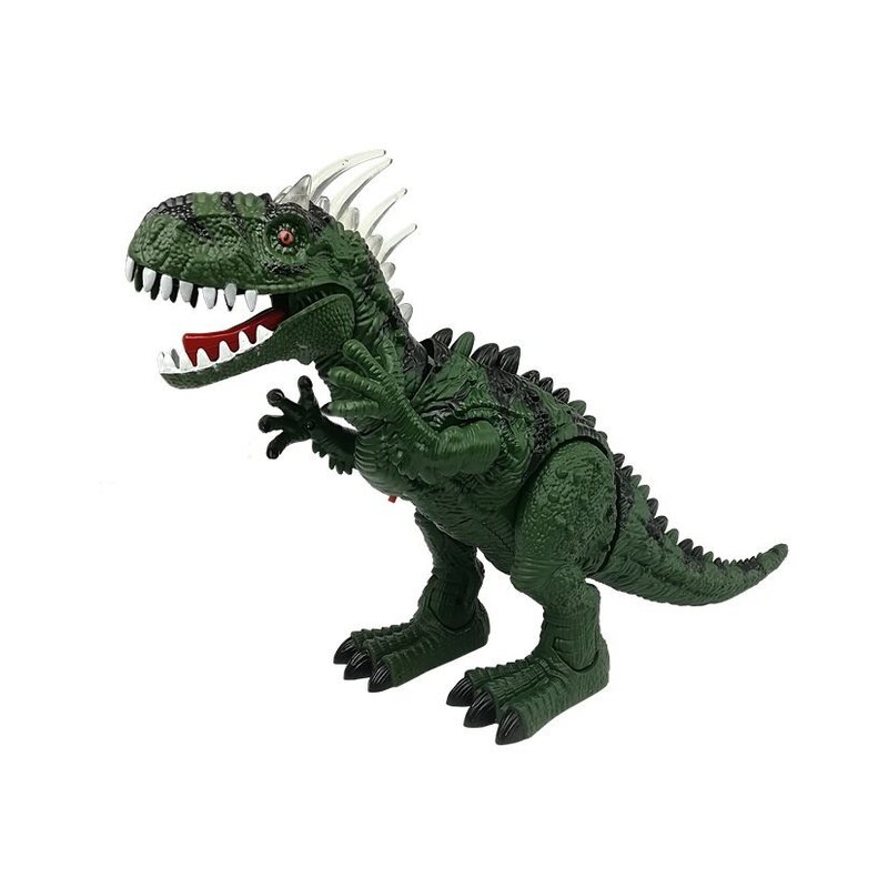 Interaktīvs dinozaurs ar skaņas efektiem, gaiši zaļš