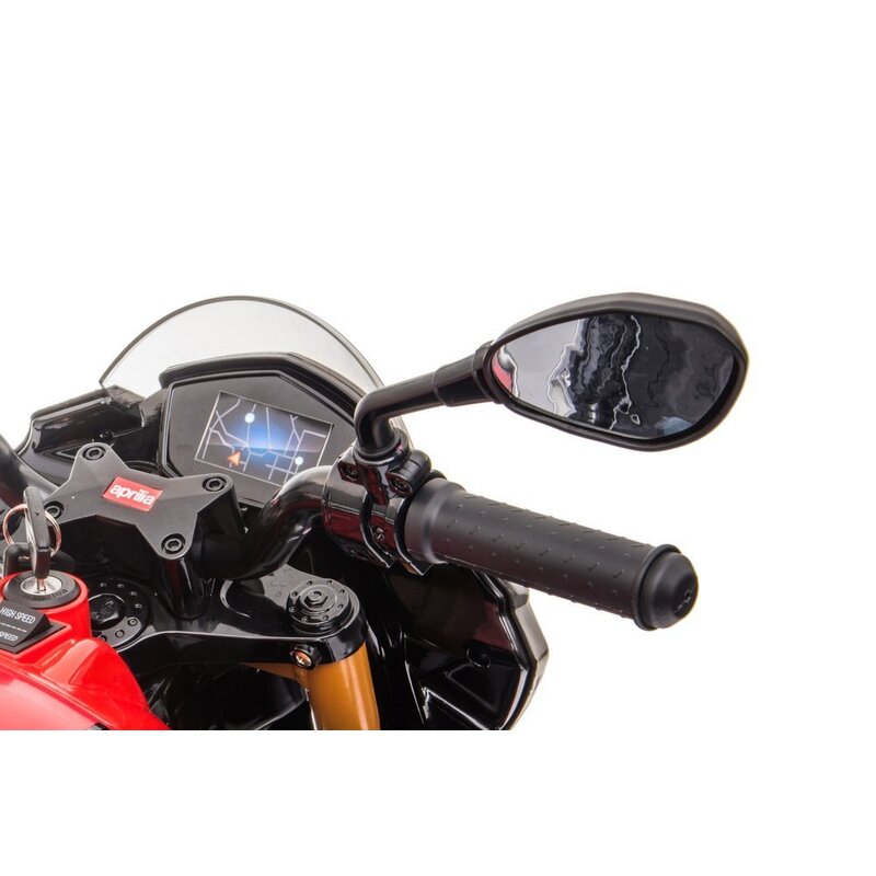 Elektriskais motocikls - Aprilia Tuono V4, sarkans