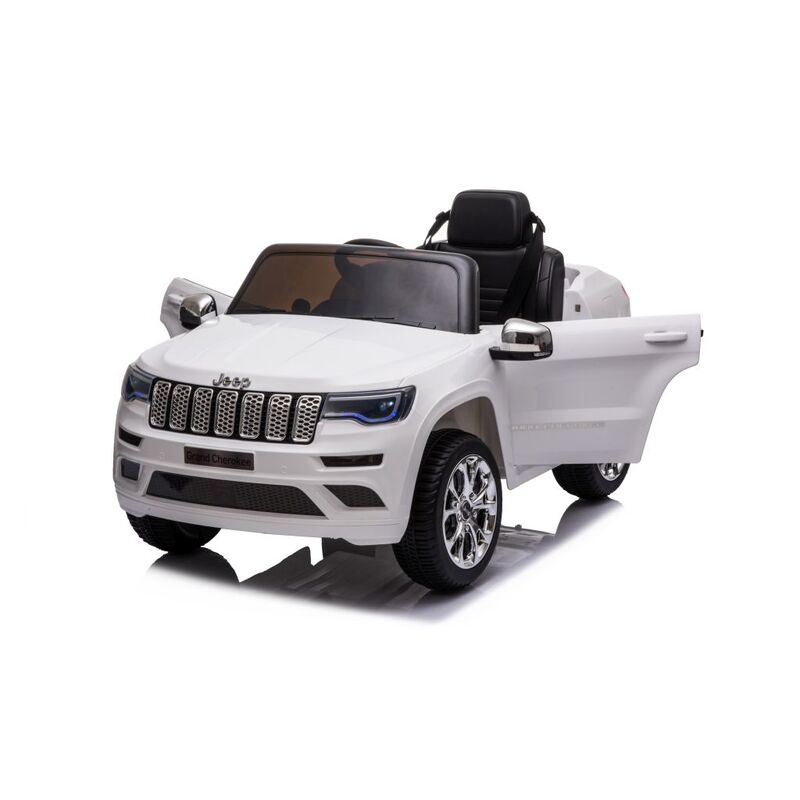 Vienvietīgs elektromobilis Jeep Grand Cherokee, balts