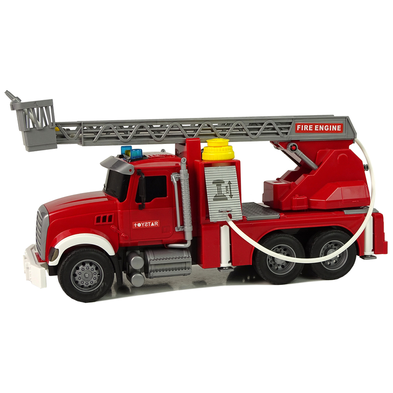 Rotaļu ugunsdzēsēju mašīna
