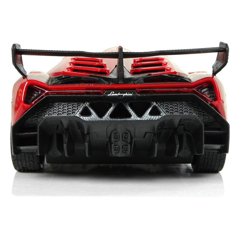 Tālvadības sporta auto Lamborghini, sarkans