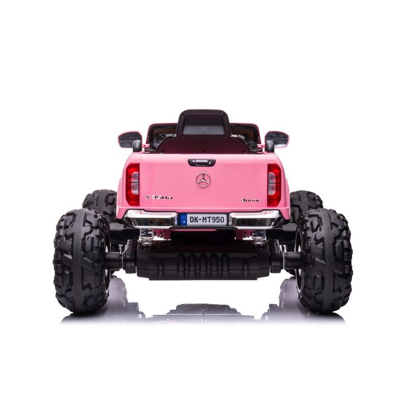 Bērnu vienvietīgs elektromobilis Mercedes DK-MT950 MP4, gaiši rozā