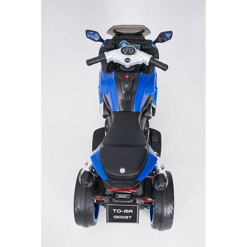 Bērnu elektriskais motocikls - Speed, zils