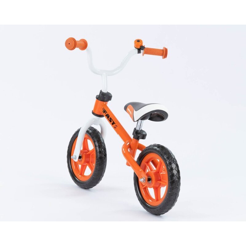 Līdzsvara velosipēds - Baby Mix Fast, 10 collas, oranžs