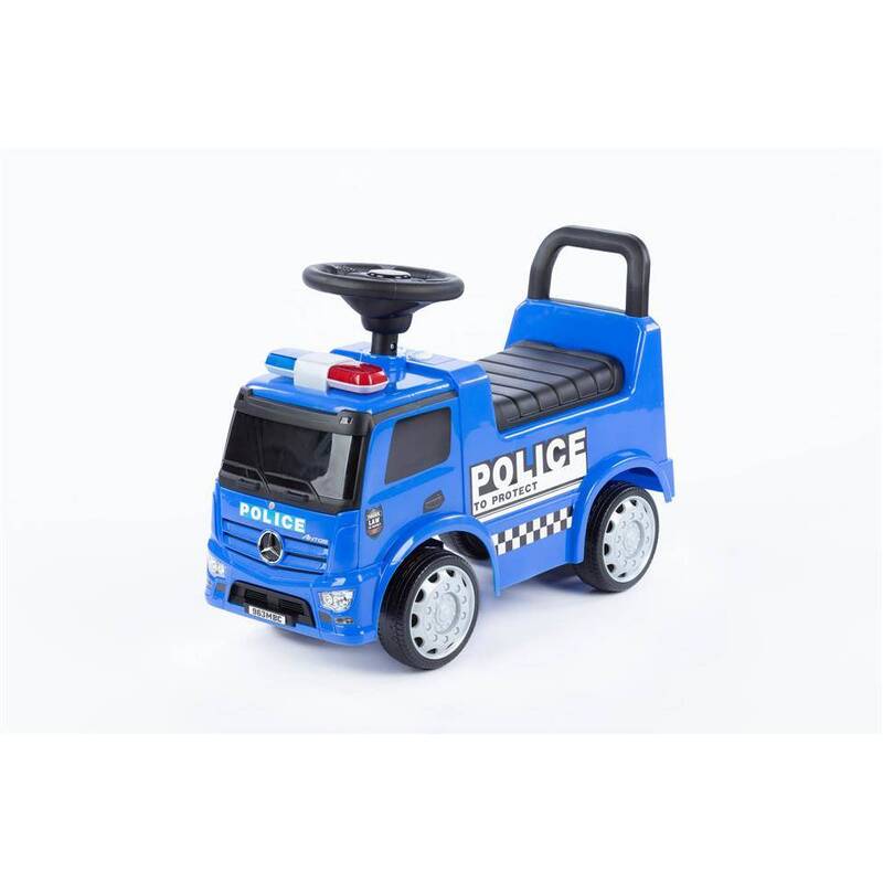 Stumjamā policijas automašīna Mercedes, zila