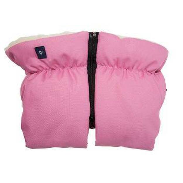 Sleep & Grow Zipped ratiņu cimdi, rozā krāsā