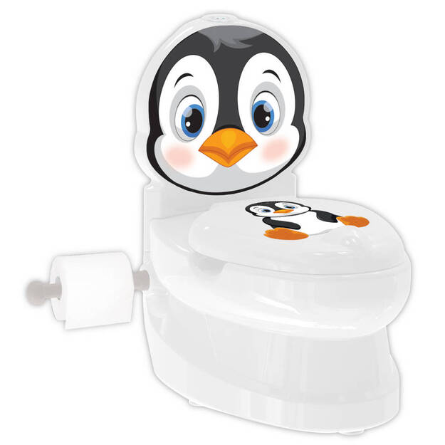 Interaktīvā bērnu tualete, pingvīns