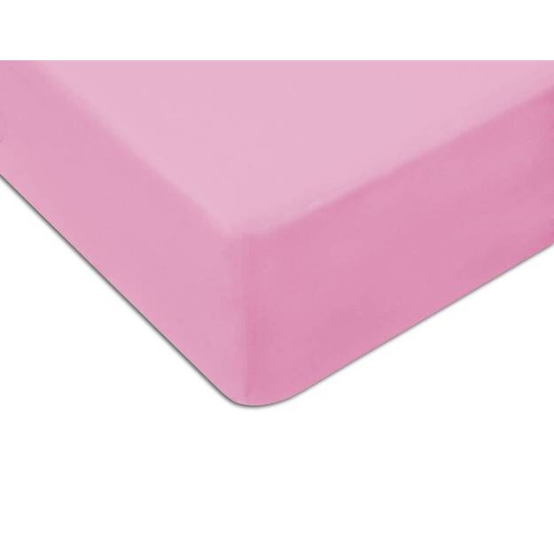 Loksne ar gumiju 120x60 cm, rozā krāsā